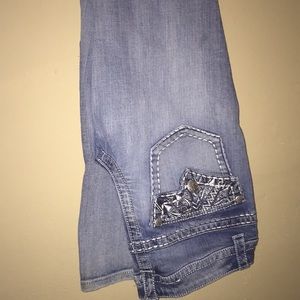 Boot cut jeans